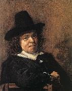 Frans Hals Portrait of Frans Jansz. Post oil painting